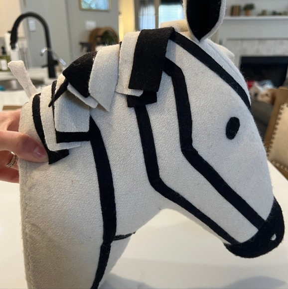 Pillowfort Other Zebra Head Pillowfort Target Plush 3d Wall Mount Hanging Decor Poshmark